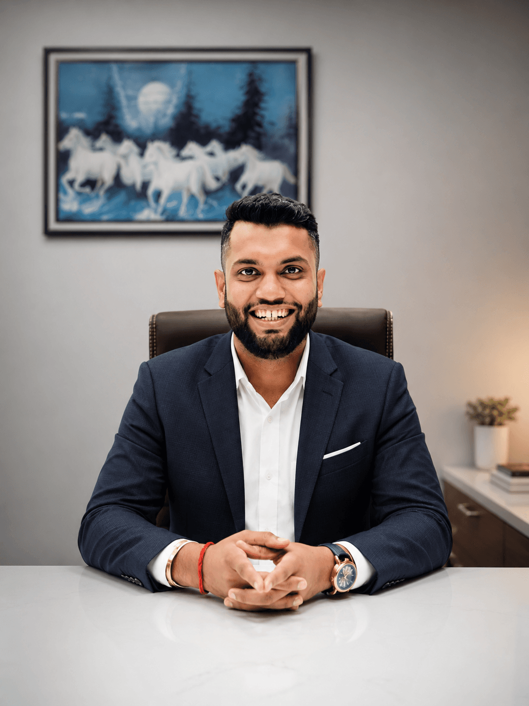 Portrait of Mr. Bharat Choudhary